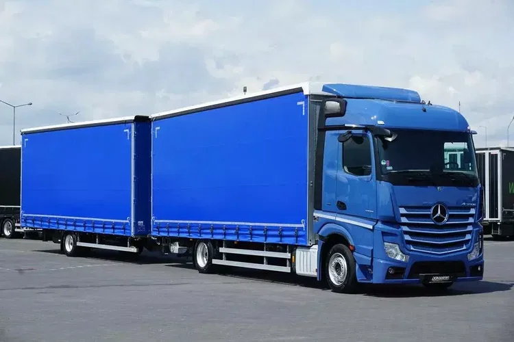 Mercedes ACTROS / 1833 / ACC / MP 5 / EURO 6 / ZESTAW PRZEJAZDOWY 120 M3 zdjęcie 2
