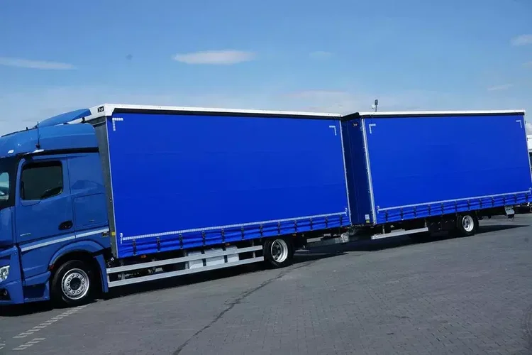 Mercedes ACTROS / 1833 / ACC / MP 5 / EURO 6 / ZESTAW PRZEJAZDOWY 120 M3 zdjęcie 3