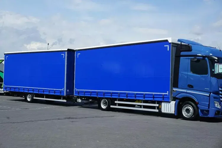Mercedes ACTROS / 1833 / ACC / MP 5 / EURO 6 / ZESTAW PRZEJAZDOWY 120 M3 zdjęcie 4