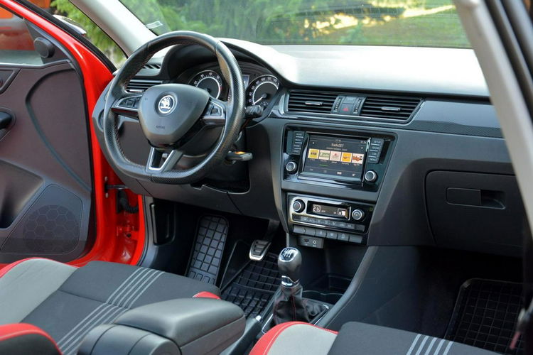 Skoda Fabia 1.2TSI (110KM) Monte Carlo Corrida Red Ledy Panorama Klimatronic Full zdjęcie 25