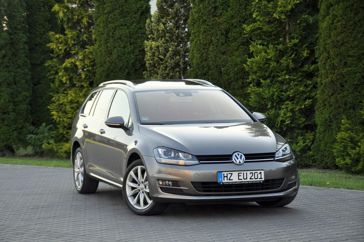 Volkswagen Golf 2.0TDI(150KM) Xenon Navi Panorama Masaże Skóry Chrom I Wł Alu17"ASO VW zdjęcie 2