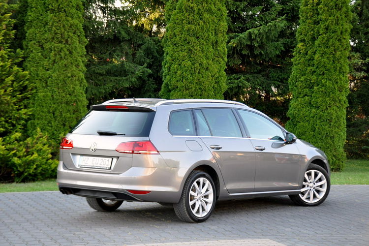 Volkswagen Golf 2.0TDI(150KM) Xenon Navi Panorama Masaże Skóry Chrom I Wł Alu17"ASO VW zdjęcie 5