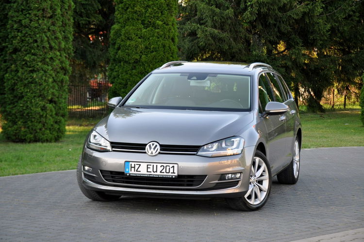 Volkswagen Golf 2.0TDI(150KM) Xenon Navi Panorama Masaże Skóry Chrom I Wł Alu17"ASO VW zdjęcie 8