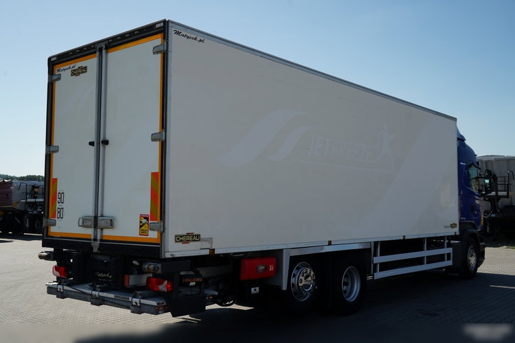 Scania R 410 / 6X2 / CHŁODNIA / SOLÓWKA / Agregat CARRIER SUPRA 1150 UMT / OŚ PODNOSZONA / MULTITEMPERATURA / WINDA DHOLLANDIA /  zdjęcie 7