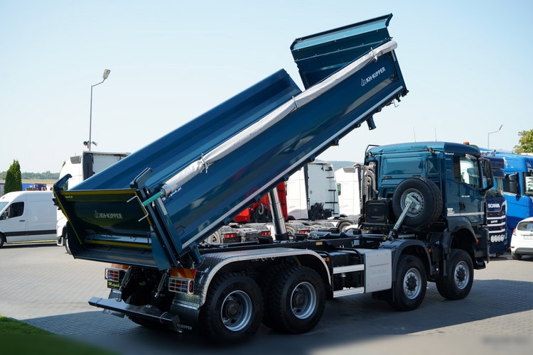 MAN TGS 41.480 / 8X8 / WYWROTKA 3 STRONNA / BORDMATIC / KH KIPPER / AUTOMAT / FABRYCZNIE NOWY / 2026 / zdjęcie 10