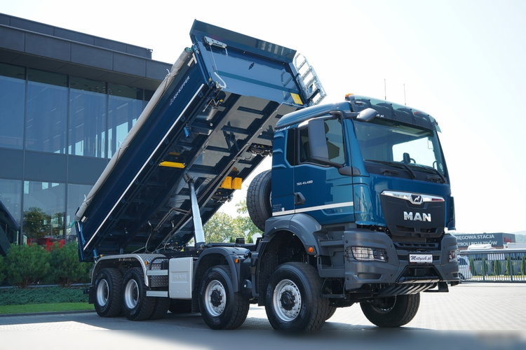 MAN TGS 41.480 / 8X8 / WYWROTKA 3 STRONNA / BORDMATIC / KH KIPPER / AUTOMAT / FABRYCZNIE NOWY / 2026 / zdjęcie 4