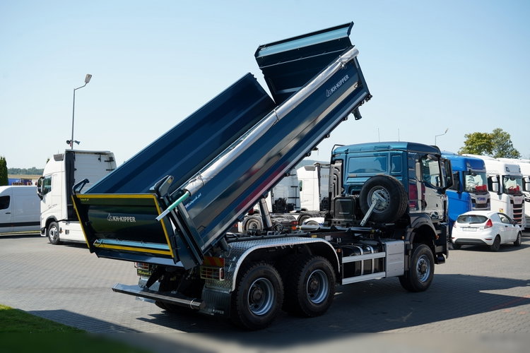 MAN TGS 33.480 / 6X6 / WYWROTKA 3 STRONNA / BORDMATIC / KH KIPPER / AUTOMAT / FABRYCZNIE NOWY /  BOGATA OPCJA / 2025 zdjęcie 9
