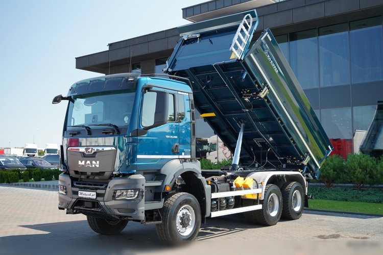 MAN TGS 33.480 / 6X6 / WYWROTKA 3 STRONNA / BORDMATIC / KH KIPPER / AUTOMAT / FABRYCZNIE NOWY /  BOGATA OPCJA / 2025 zdjęcie 1