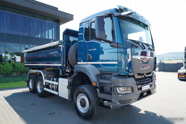 MAN TGS 33.480 / 6X6 / WYWROTKA 3 STRONNA / BORDMATIC / KH KIPPER / AUTOMAT / FABRYCZNIE NOWY /  BOGATA OPCJA / 2025 zdjęcie 23