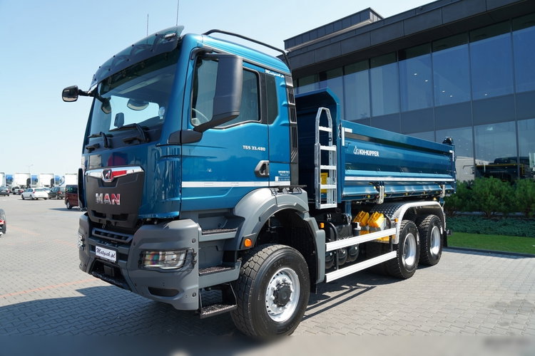 MAN TGS 33.480 / 6X6 / WYWROTKA 3 STRONNA / BORDMATIC / KH KIPPER / AUTOMAT / FABRYCZNIE NOWY /  BOGATA OPCJA / 2025 zdjęcie 26