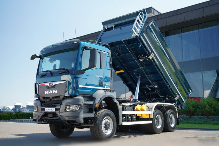 MAN TGS 33.480 / 6X6 / WYWROTKA 3 STRONNA / BORDMATIC / KH KIPPER / AUTOMAT / FABRYCZNIE NOWY /  BOGATA OPCJA / 2025 zdjęcie 2