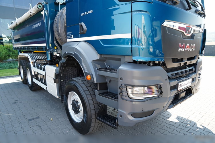 MAN TGS 33.480 / 6X6 / WYWROTKA 3 STRONNA / BORDMATIC / KH KIPPER / AUTOMAT / FABRYCZNIE NOWY /  BOGATA OPCJA / 2025 zdjęcie 31
