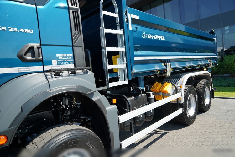 MAN TGS 33.480 / 6X6 / WYWROTKA 3 STRONNA / BORDMATIC / KH KIPPER / AUTOMAT / FABRYCZNIE NOWY /  BOGATA OPCJA / 2025 zdjęcie 33