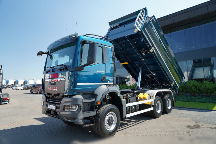MAN TGS 33.480 / 6X6 / WYWROTKA 3 STRONNA / BORDMATIC / KH KIPPER / AUTOMAT / FABRYCZNIE NOWY /  BOGATA OPCJA / 2025 zdjęcie 3
