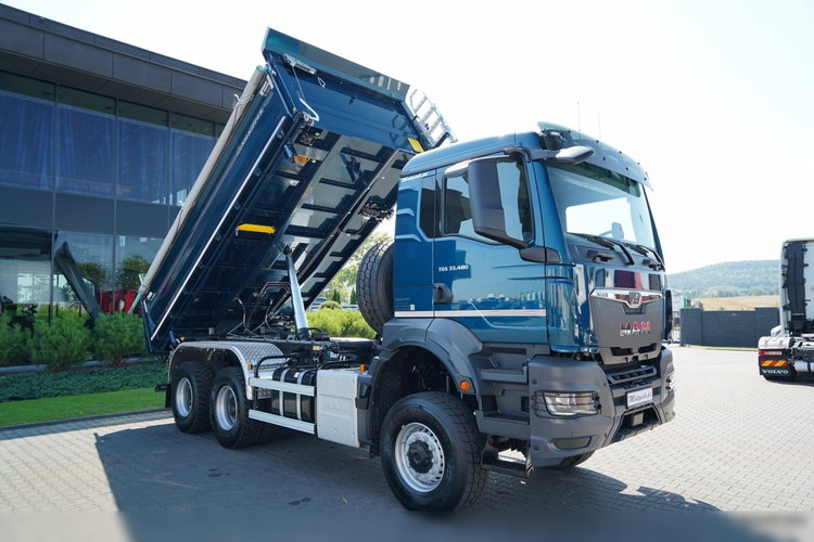 MAN TGS 33.480 / 6X6 / WYWROTKA 3 STRONNA / BORDMATIC / KH KIPPER / AUTOMAT / FABRYCZNIE NOWY /  BOGATA OPCJA / 2025 zdjęcie 6