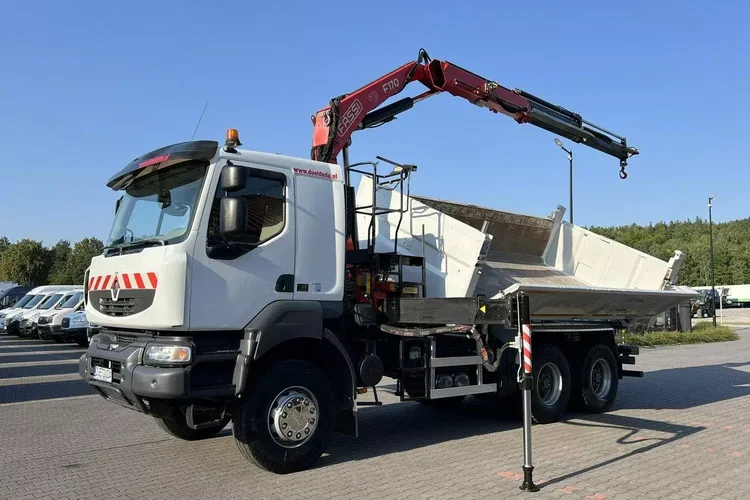 Renault Kerax 26.390 6x4 Mocny HDS FASSI F170 Sterowanie Radiowe zdjęcie 3
