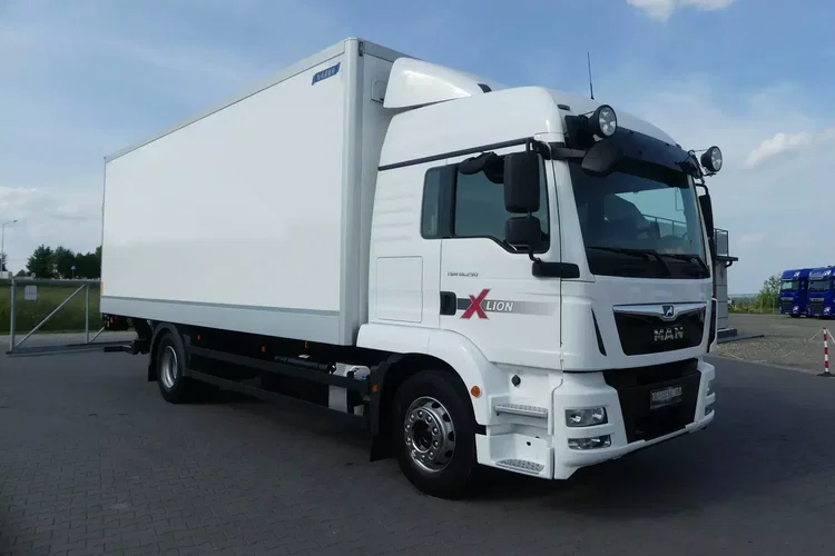 MAN TGM 18.290 / EURO 6 / KONTENER + WINDA / OTWIERANY BOK / zdjęcie 14