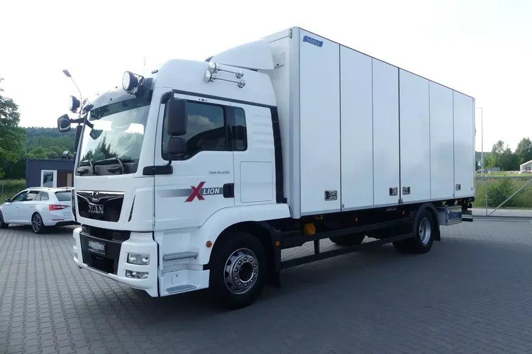 MAN TGM 18.290 / EURO 6 / KONTENER + WINDA / OTWIERANY BOK / zdjęcie 7