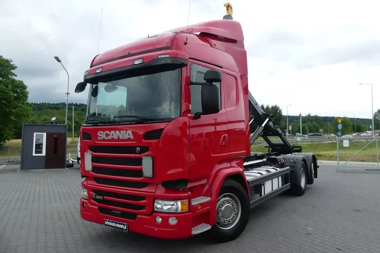 Scania R 490 / 6x2 / HAKOWIEC / HIAB MULTILIFT / RETARDER / EURO 6 / zdjęcie 1