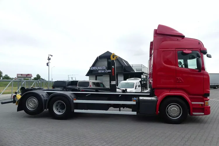 Scania R 490 / 6x2 / HAKOWIEC / HIAB MULTILIFT / RETARDER / EURO 6 / zdjęcie 11