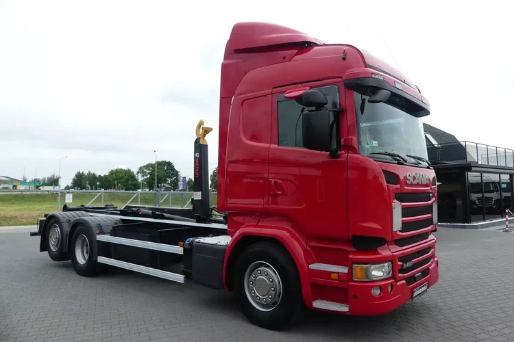 Scania R 490 / 6x2 / HAKOWIEC / HIAB MULTILIFT / RETARDER / EURO 6 / zdjęcie 12