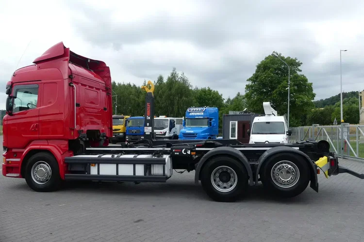 Scania R 490 / 6x2 / HAKOWIEC / HIAB MULTILIFT / RETARDER / EURO 6 / zdjęcie 8