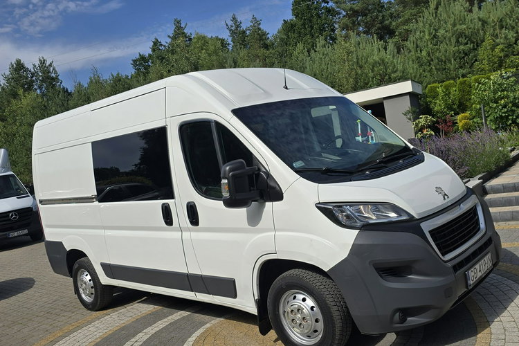Peugeot Boxer L3H2 2.2 HDI 130KM / Salon PL I-właściciel / BRYGADÓWKA 7 osób zdjęcie 4