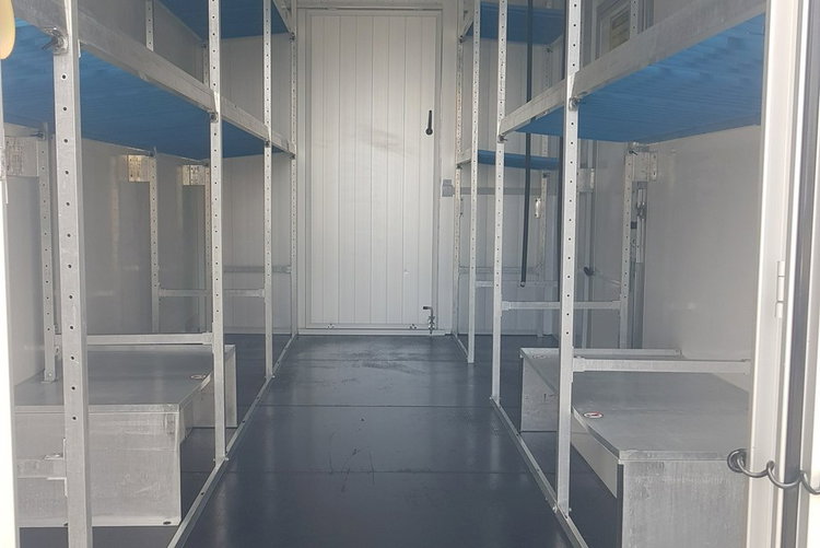 Iveco Daily KONTENER NISKOPODŁOGOWY 4.43x2.23x2.42 SKLEP BAR FOODTRUCK KAMPER AC zdjęcie 17