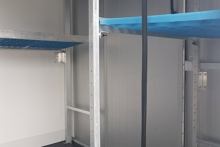 Iveco Daily KONTENER NISKOPODŁOGOWY 4.43x2.23x2.42 SKLEP BAR FOODTRUCK KAMPER AC zdjęcie 39