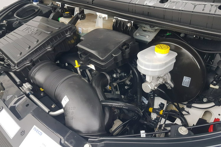 Iveco Daily KONTENER NISKOPODŁOGOWY 4.43x2.23x2.42 SKLEP BAR FOODTRUCK KAMPER AC zdjęcie 14