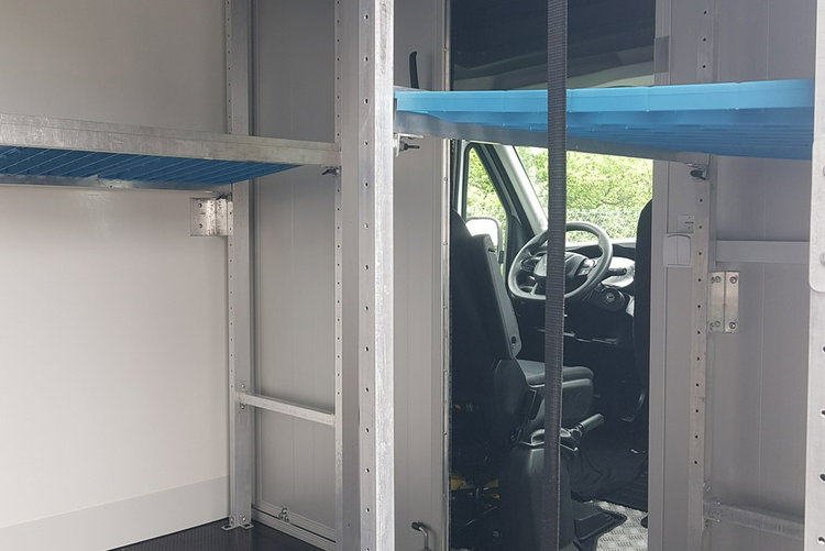 Iveco Daily KONTENER NISKOPODŁOGOWY 4.43x2.23x2.42 SKLEP BAR FOODTRUCK KAMPER AC zdjęcie 27