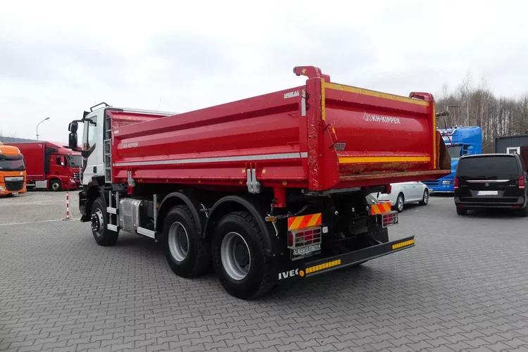 Iveco TRAKKER / X-WAY 420 / 6x4 / KH-KIPPER 3 STR / HYDROBURTA / WYWROTKA / zdjęcie 17