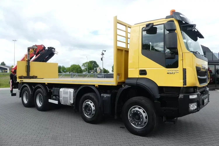 Iveco TRAKKER 450 / 8x4 / EURO 6 / HDS PALFINGER PK 22002-EH / zdjęcie 19