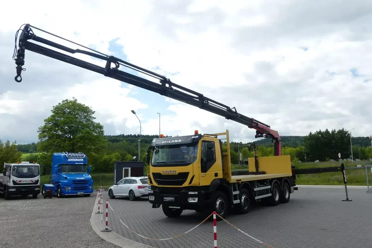 Iveco TRAKKER 450 / 8x4 / EURO 6 / HDS PALFINGER PK 22002-EH / zdjęcie 5