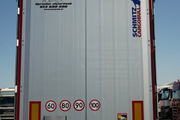 Schmitz / FIRANKA / MEGA / MULDA DO STALI - 9 M / LOWDECK / OŚ PODNOSZONA / DACH PODNOSZONY zdjęcie 12
