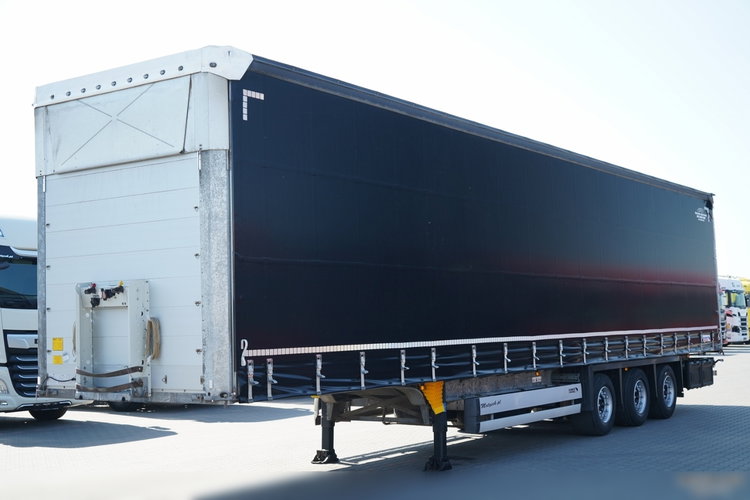 Schmitz / FIRANKA / MEGA / MULDA DO STALI - 9 M / LOWDECK / OŚ PODNOSZONA / DACH PODNOSZONY zdjęcie 3