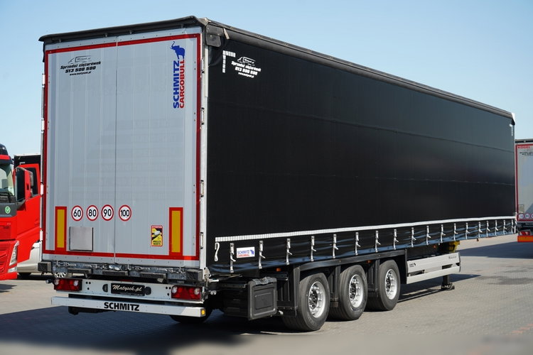 Schmitz / FIRANKA / MEGA / MULDA DO STALI - 9 M / LOWDECK / OŚ PODNOSZONA / DACH PODNOSZONY zdjęcie 8