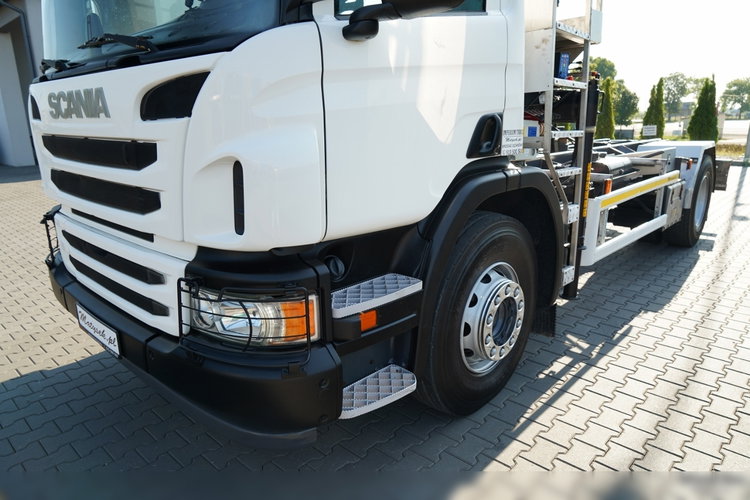 Scania P 280 / SIŁOWNIK DO WYWROTU / + HDS HMF 635 / UDŹWIG 1 500 KG / MAX WYSÓW 7 M / STEROWANIE RADIOWE / EURO 6 zdjęcie 17