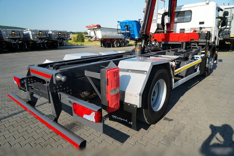 Scania P 280 / SIŁOWNIK DO WYWROTU / + HDS HMF 635 / UDŹWIG 1 500 KG / MAX WYSÓW 7 M / STEROWANIE RADIOWE / EURO 6 zdjęcie 20