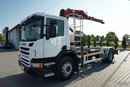 Scania P 280 / SIŁOWNIK DO WYWROTU / + HDS HMF 635 / UDŹWIG 1 500 KG / MAX WYSÓW 7 M / STEROWANIE RADIOWE / EURO 6 zdjęcie 2