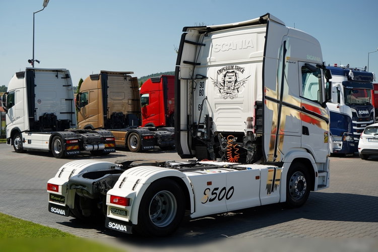 Scania S 500 / RETARDER / KLIMATYZACJA POSTOJOWA / PO KONTRAKCIE SERWISOWYM / SPROWADZONY zdjęcie 8