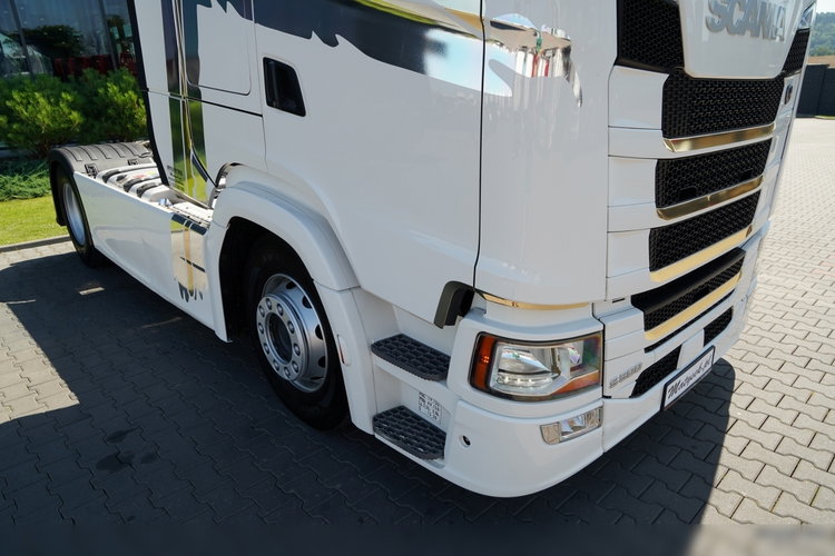 Scania S 500 / RETARDER / CAŁA NA PODUSZKACH / OPONY 100% / NAVI / PO KONTRAKCIE SERWISOWYM zdjęcie 10