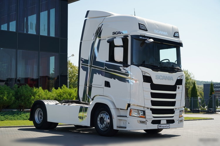 Scania S 500 / RETARDER / CAŁA NA PODUSZKACH / OPONY 100% / NAVI / PO KONTRAKCIE SERWISOWYM zdjęcie 1