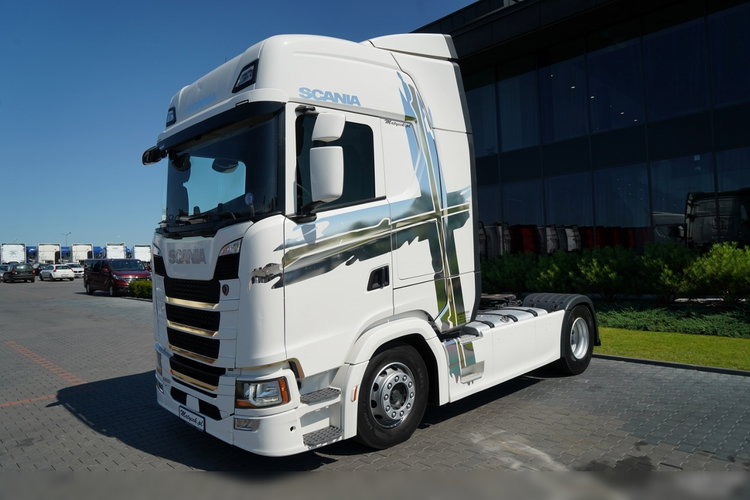 Scania S 500 / RETARDER / CAŁA NA PODUSZKACH / OPONY 100% / NAVI / PO KONTRAKCIE SERWISOWYM zdjęcie 5