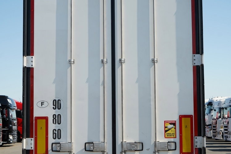 SCHMITZ / CHŁODNIA / AGREGAT CARRIER MAXIMA 1300 / DOPPELSTOCK / KOSZ NA PALETY / OSIE SCHMITZ  zdjęcie 12