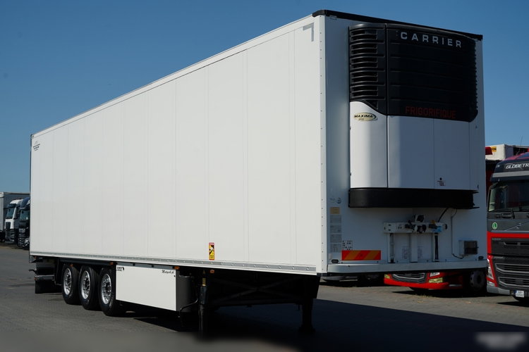 SCHMITZ / CHŁODNIA / AGREGAT CARRIER MAXIMA 1300 / DOPPELSTOCK / KOSZ NA PALETY / OSIE SCHMITZ  zdjęcie 1
