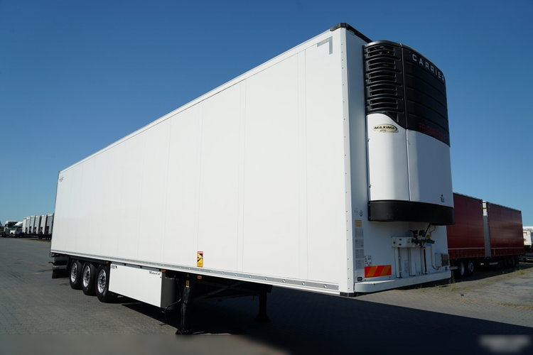 SCHMITZ / CHŁODNIA / AGREGAT CARRIER MAXIMA 1300 / DOPPELSTOCK / KOSZ NA PALETY / OSIE SCHMITZ  zdjęcie 2