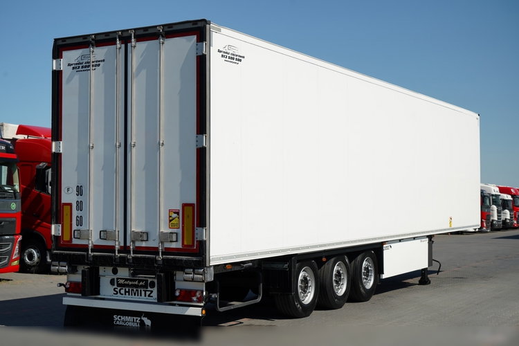 SCHMITZ / CHŁODNIA / AGREGAT CARRIER MAXIMA 1300 / DOPPELSTOCK / KOSZ NA PALETY / OSIE SCHMITZ  zdjęcie 7