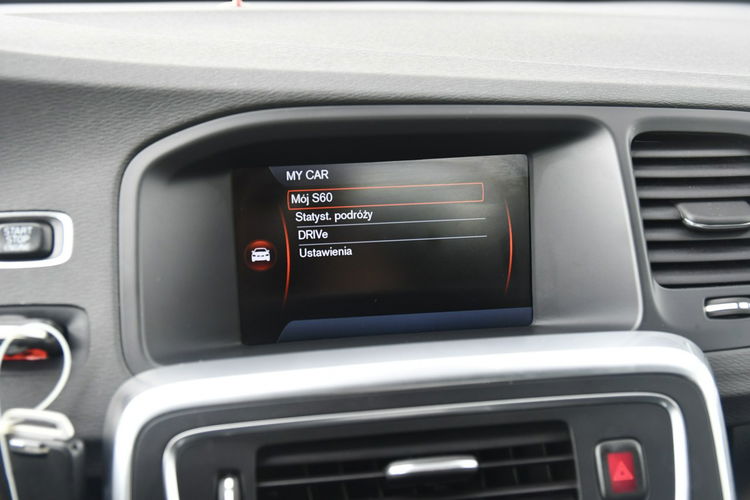 Volvo S60 1.6hdi Xenony. Kam.Cof.Navigacja.Automat.Skóry.Asystent.Podg.Fot.Pamię zdjęcie 37