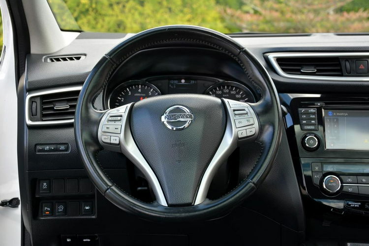 Qashqai Biała Perła Ledy Skóry Navi Kamera 360 El.Fotele Panorama ASO Nissan zdjęcie 25